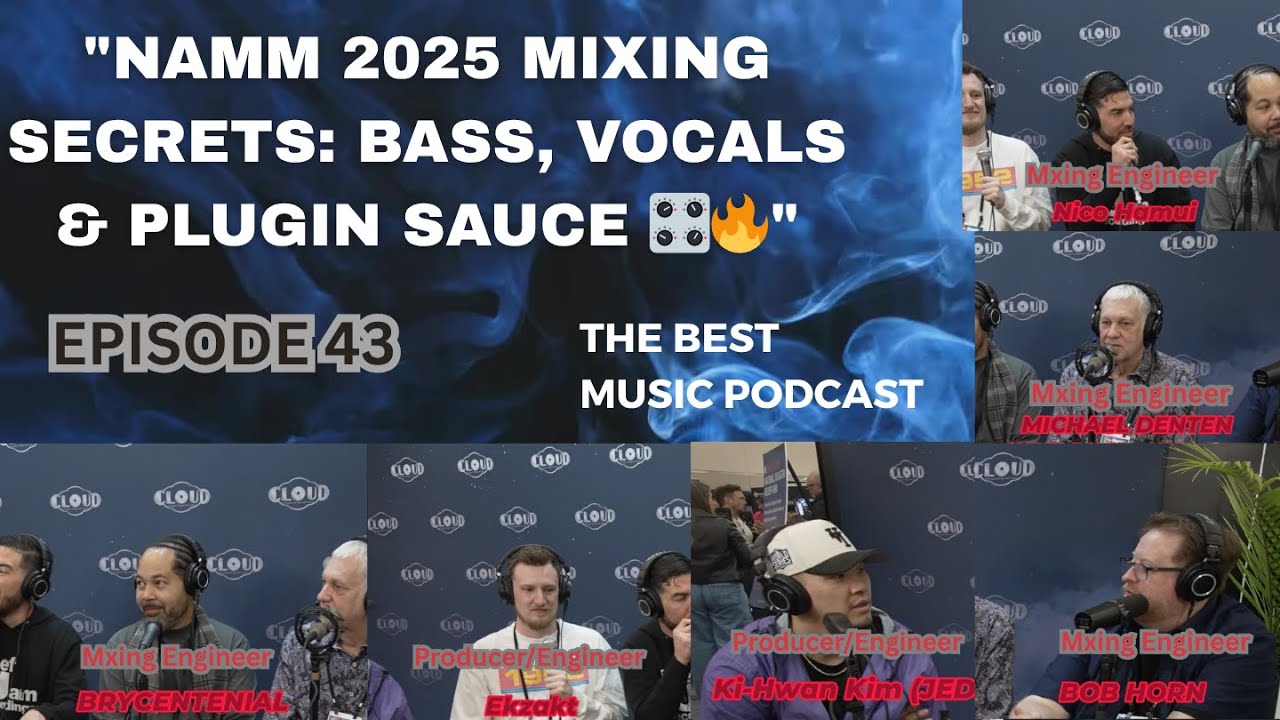 FADERS OF THE LOST ART - EPISODE 43 - NAMM 2025 " Michael Denten, Brycentenial, Ekzakt,  Yungin Kim