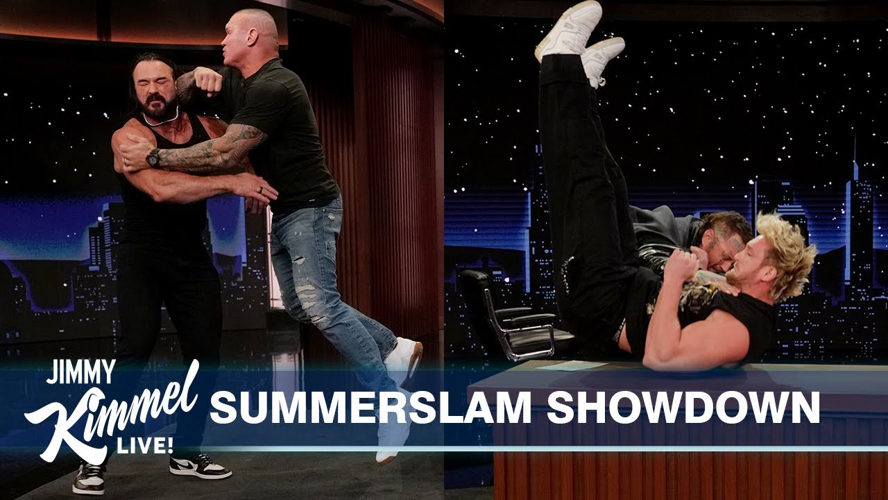 Jelly Roll’s Interview with Randy Orton INTERRUPTED by Drew McIntyre & Logan Paul