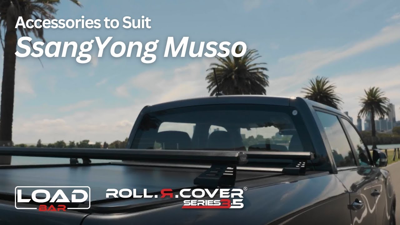 SsangYong Musso Accessory Walkthrough | HSP Roll R Cover, Load Bar & More