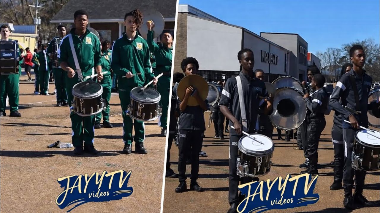 Drumline Battle | McComb vs. Port Gibson | Krewe of McComb Mardi Gras Parade
