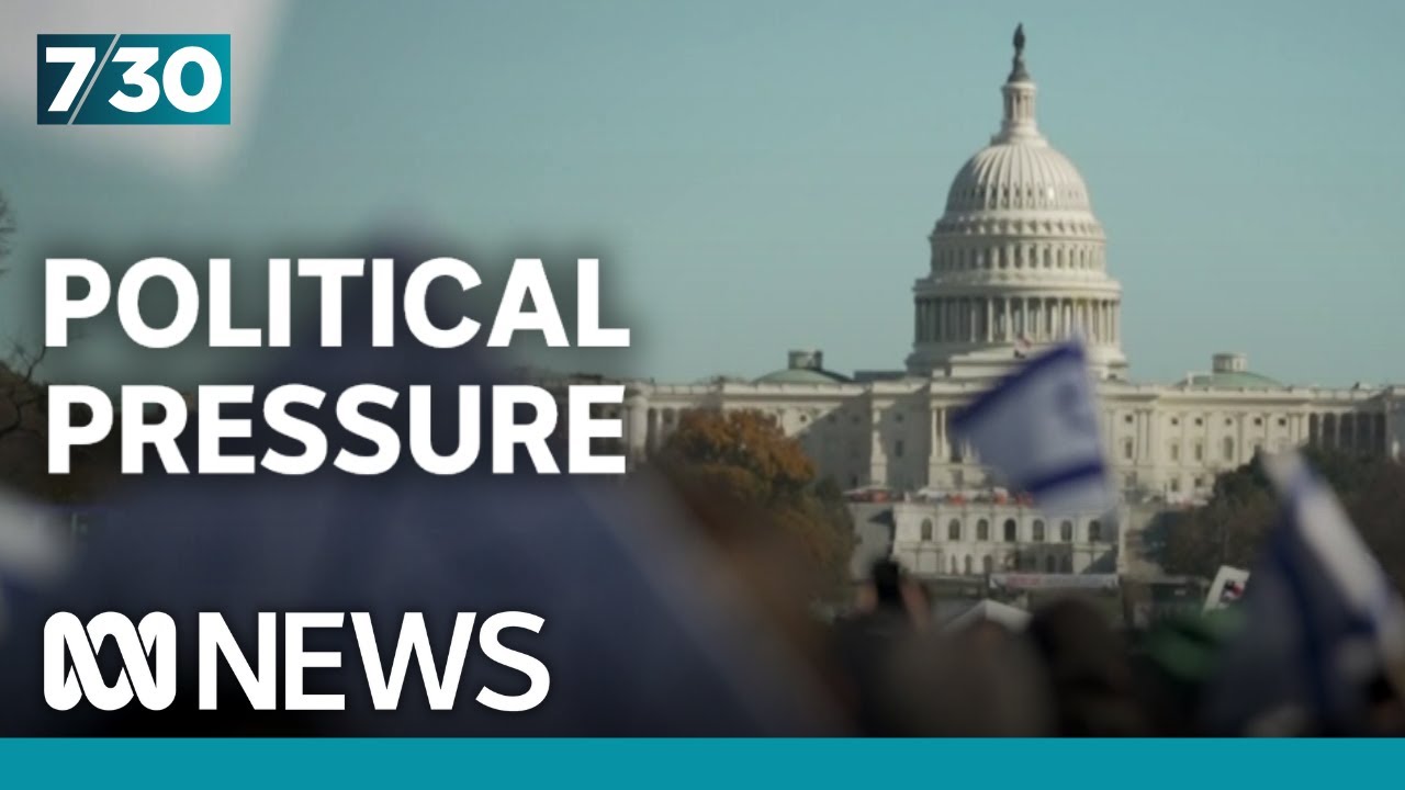 Joe Biden facing mounting internal dissent over Israel-Gaza war | 7.30