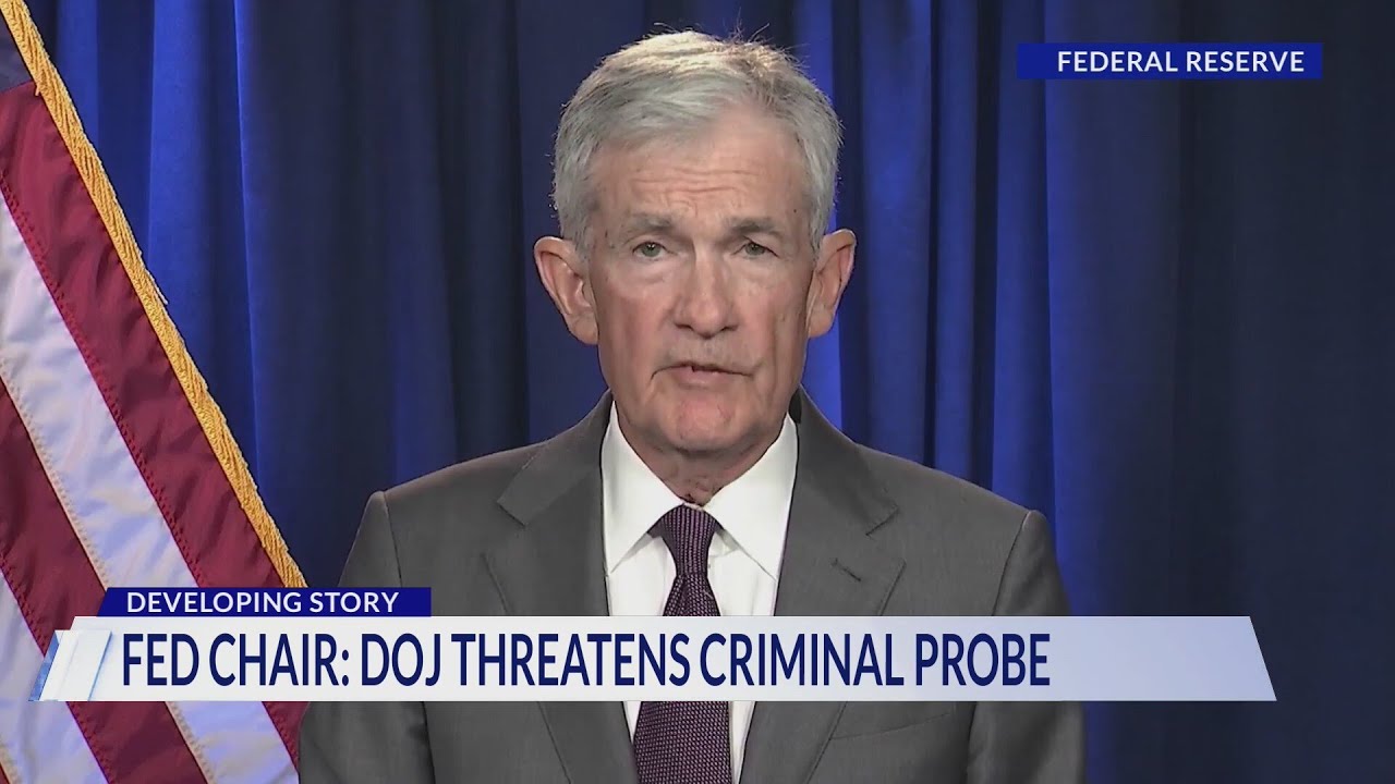 Federal Reserve Chair Powell says DOJ has subpoenaed central bank, threatens criminal indictment