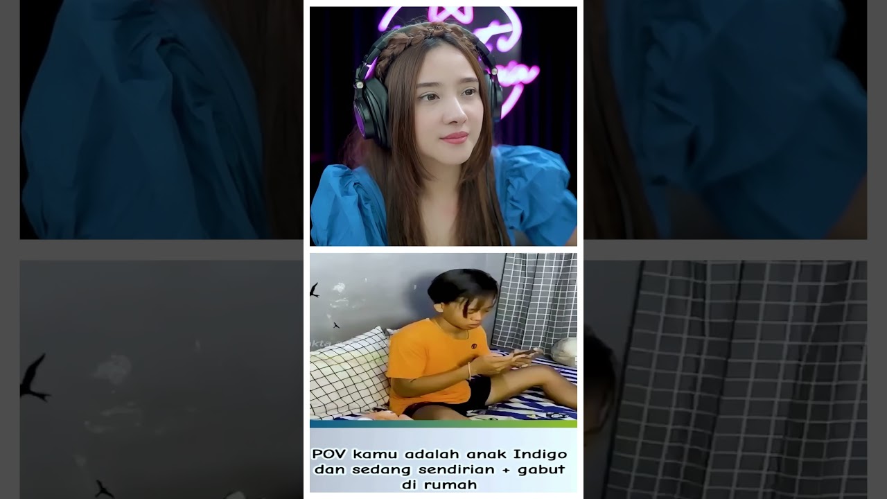 Hantu Pun Takut Sama Anak Indigo Ini #reaction #funny #shortvideo