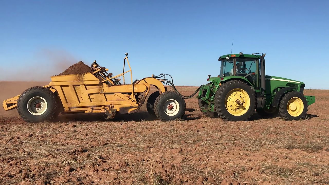Cleaning Terraces on Grade with Hancock Scraper October 2021