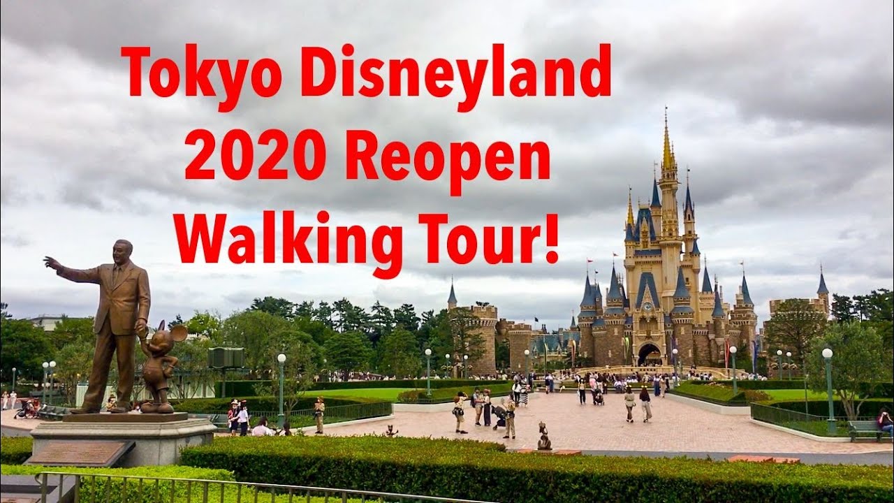 Tokyo Disneyland 2020 Reopen Walking Tour
