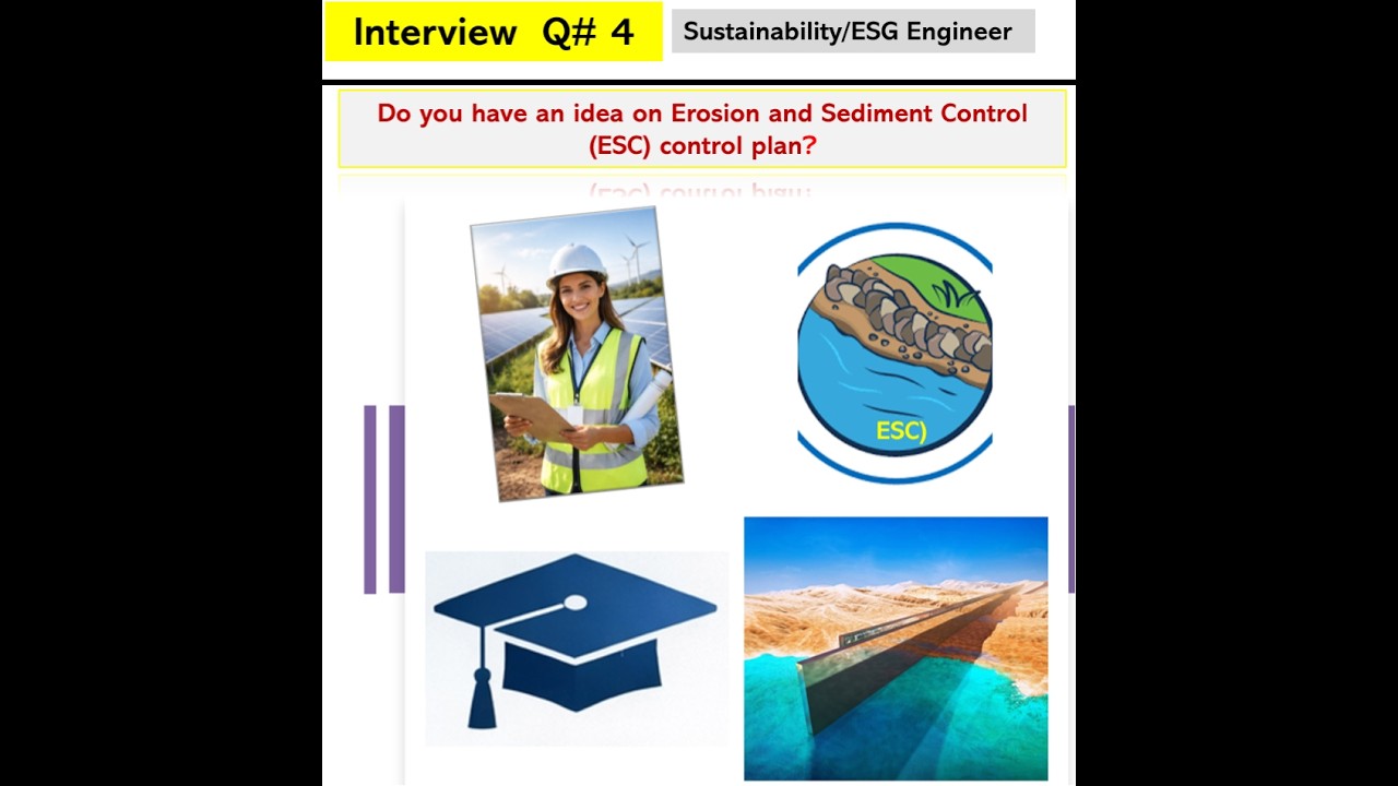 Module 19 (Part 4) Interview - Erosion Sedimentation Control (ESC)