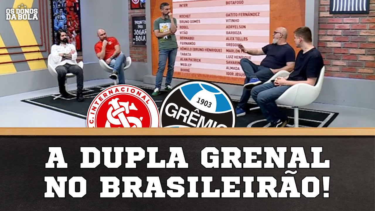 BRASILEIR&Atilde;O! l A dupla GreNal tem condi&ccedil;&otilde;es de voltar a ganhar esse t&iacute;tulo?