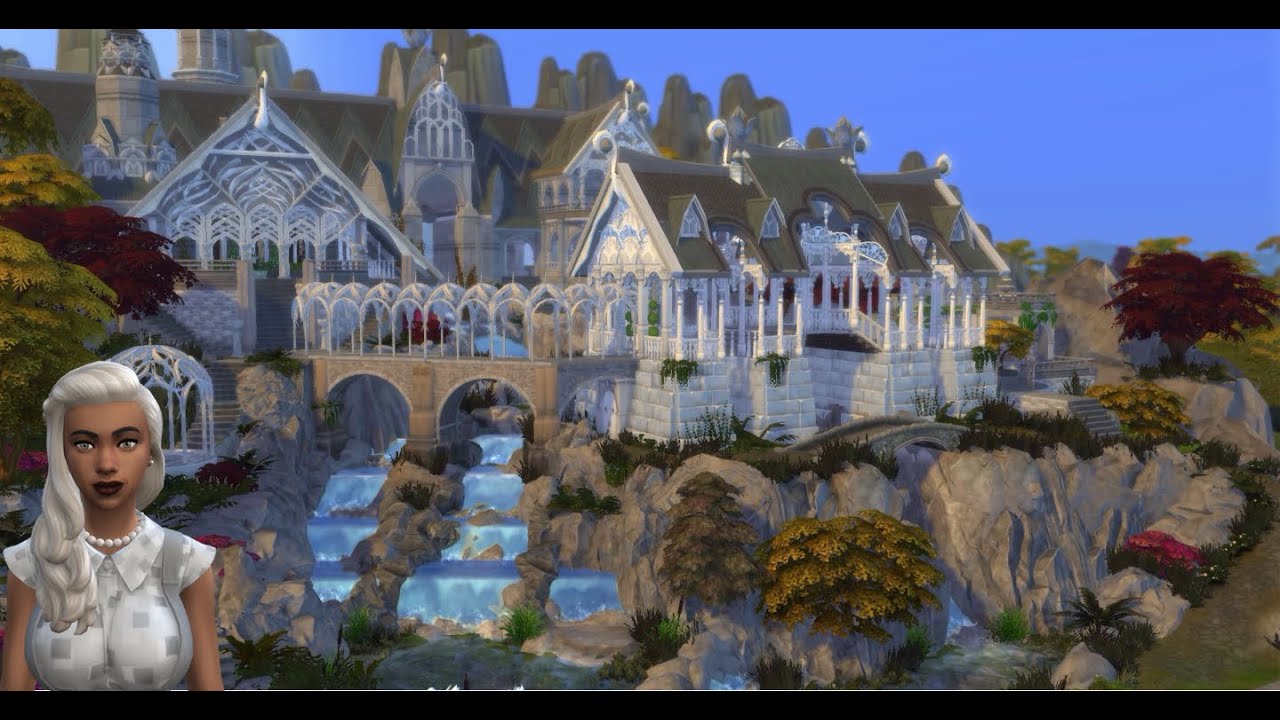 The Best of The Lord of The Rings Sims 4 Gallery Homes: RIVENDELL Made By The Sim Scrolls 🧙‍♂️
