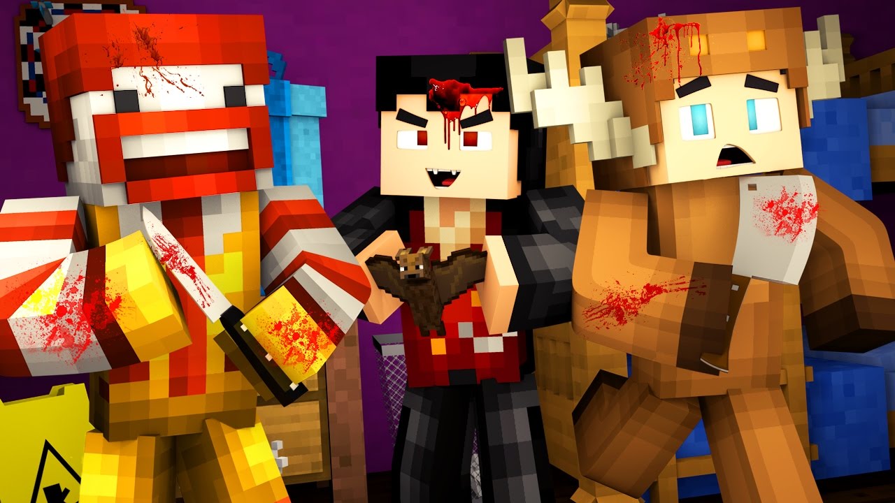 Minecraft Murder - KILLER PSYCHO MURDERER! (Minecraft Roleplay) #1