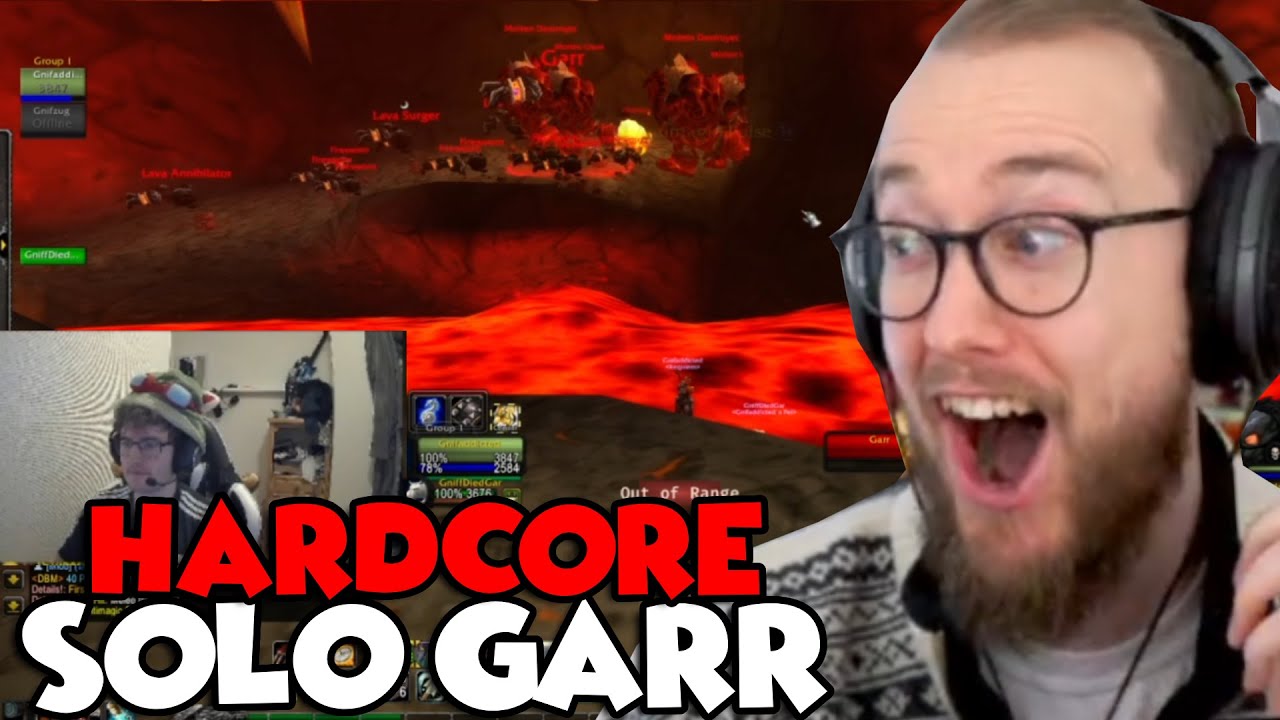 This Guy Soloed a MOLTEN CORE Boss On HARDCORE!?