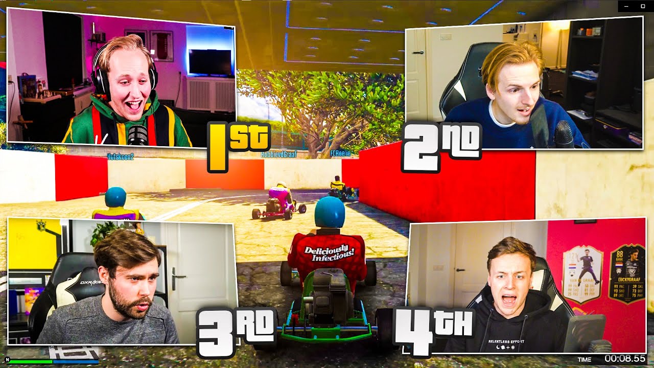 KARTEN IN GTA V! (met de Bankzitters)