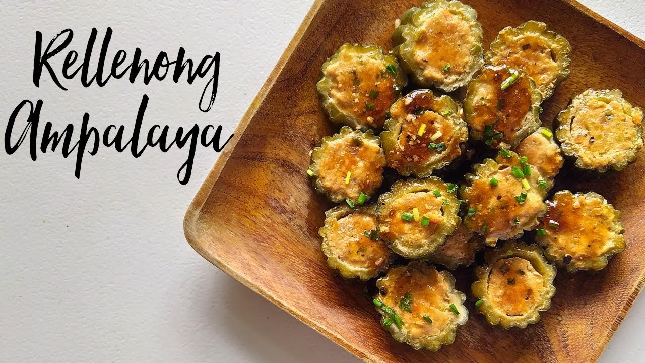 Rellenong Ampalaya Recipe | How to cook Stuffed Bitter Gourd
