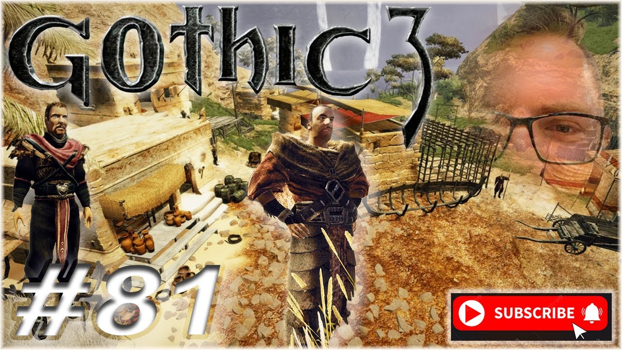 Gothic 3 PL - Odcinek 81 - Shakyor - lew pustyni i brudne sprawki Vasco [2560 x 1440, 60 fps]