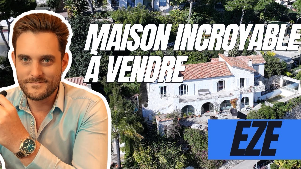 🏡 À VENDRE – Villa d’Exception à Èze avec Vue Mer ✨