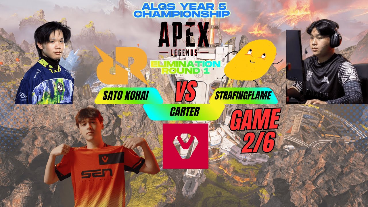Sentinels vs Mango vs Rex Regum Qeon 🔥| ALGS Year 5 | Apex Legends