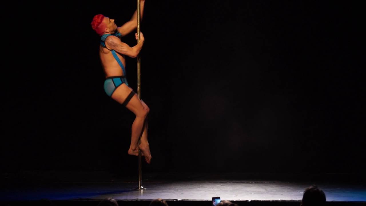 Danny Golding Mr Pole Dance 2016  - 2nd Runner Up
