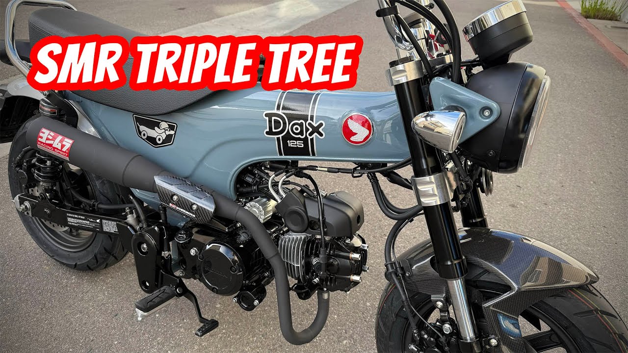 Тройной вал SMR Billet на Honda Dax 125 2025 года
