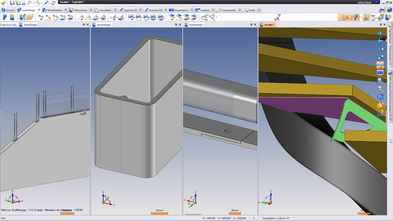 Bibliothèque TopSolid'Steel   Démonstration   Mise à jour Décembre 2022