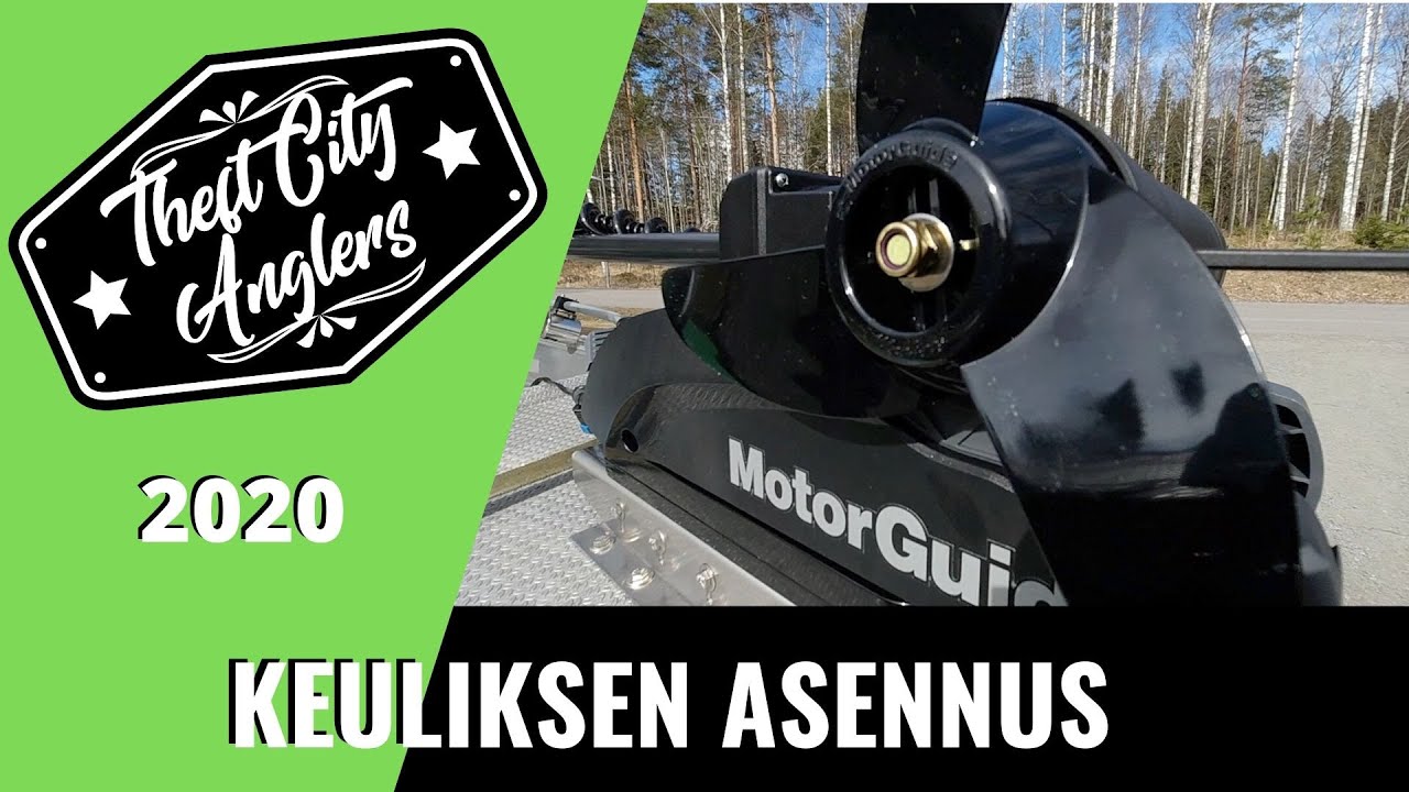 MotorGuide Xi3 asennus - part 1/2 (mekaaninen)