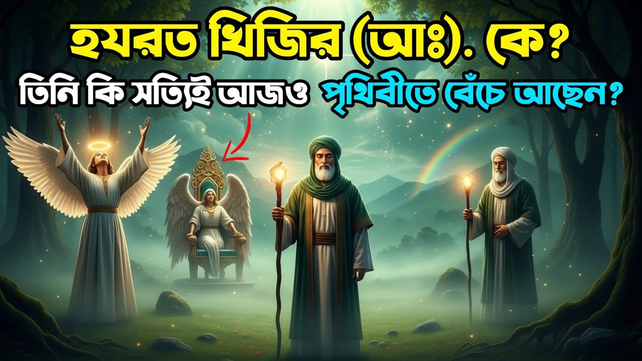 হযরত খিজির (আঃ) কি সত্যিই বেঁচে আছেন? দাজ্জালের সাথে তার সেই ভয়ঙ্কর সাক্ষাৎ! | Islamic Story Bangla