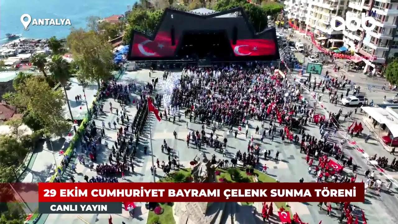 29 Ekim Cumhuriyet Bayramı Çelenk Sunma Töreni