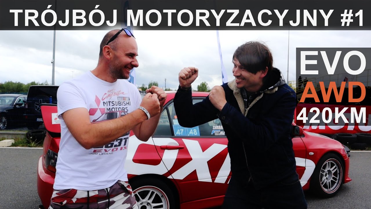 AWD Mitsubishi Lancer Evo 9 OXIMO | Trójbój Motoryzacyjny #1 | radzio FLAT OUT