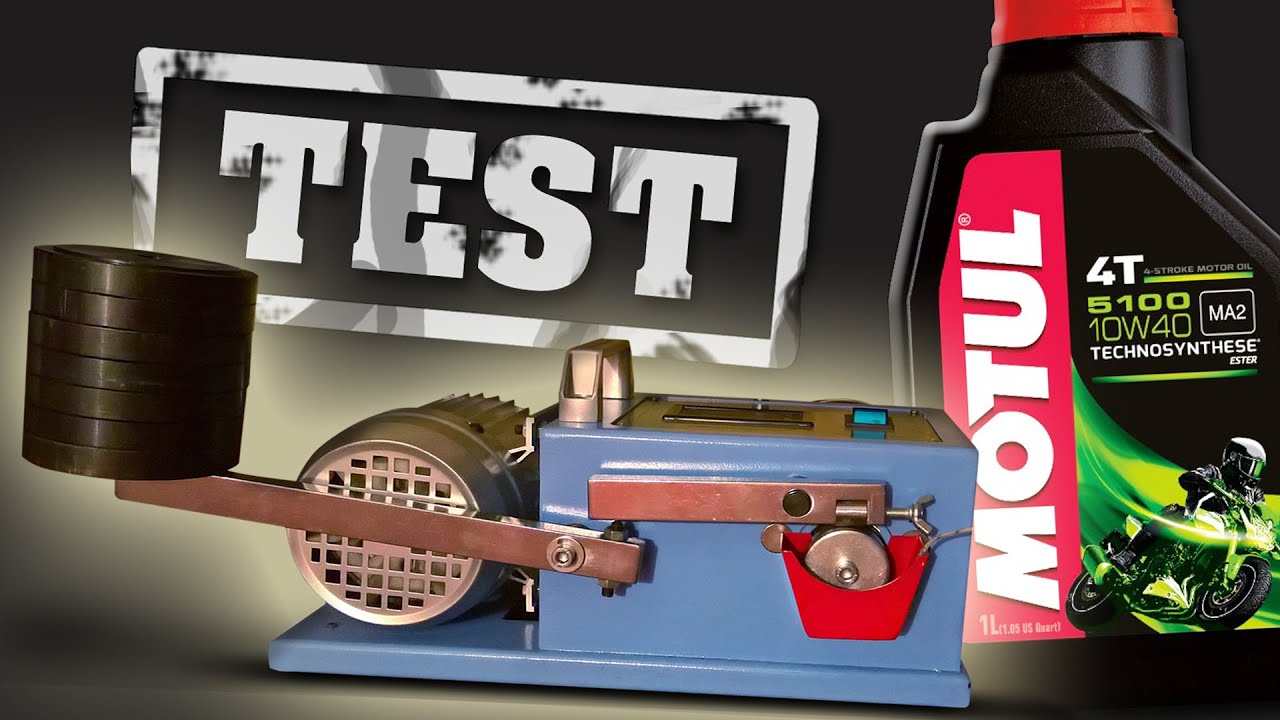 Motul 5100 4T 10W40 Engine Oil Test Piotr Tester