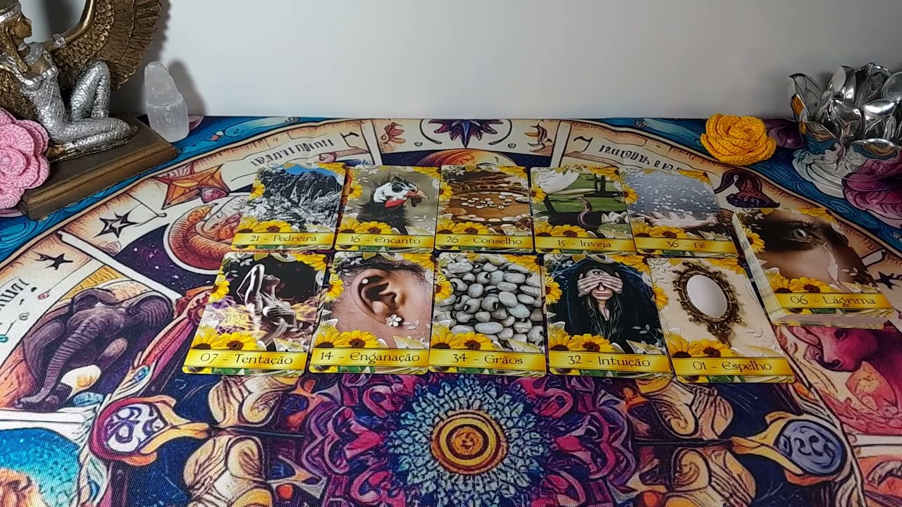 ESCOLHA UM BARALHO: 1 - OXUM🌻 OU 2 - ARCANJO MIGUEL⚔️