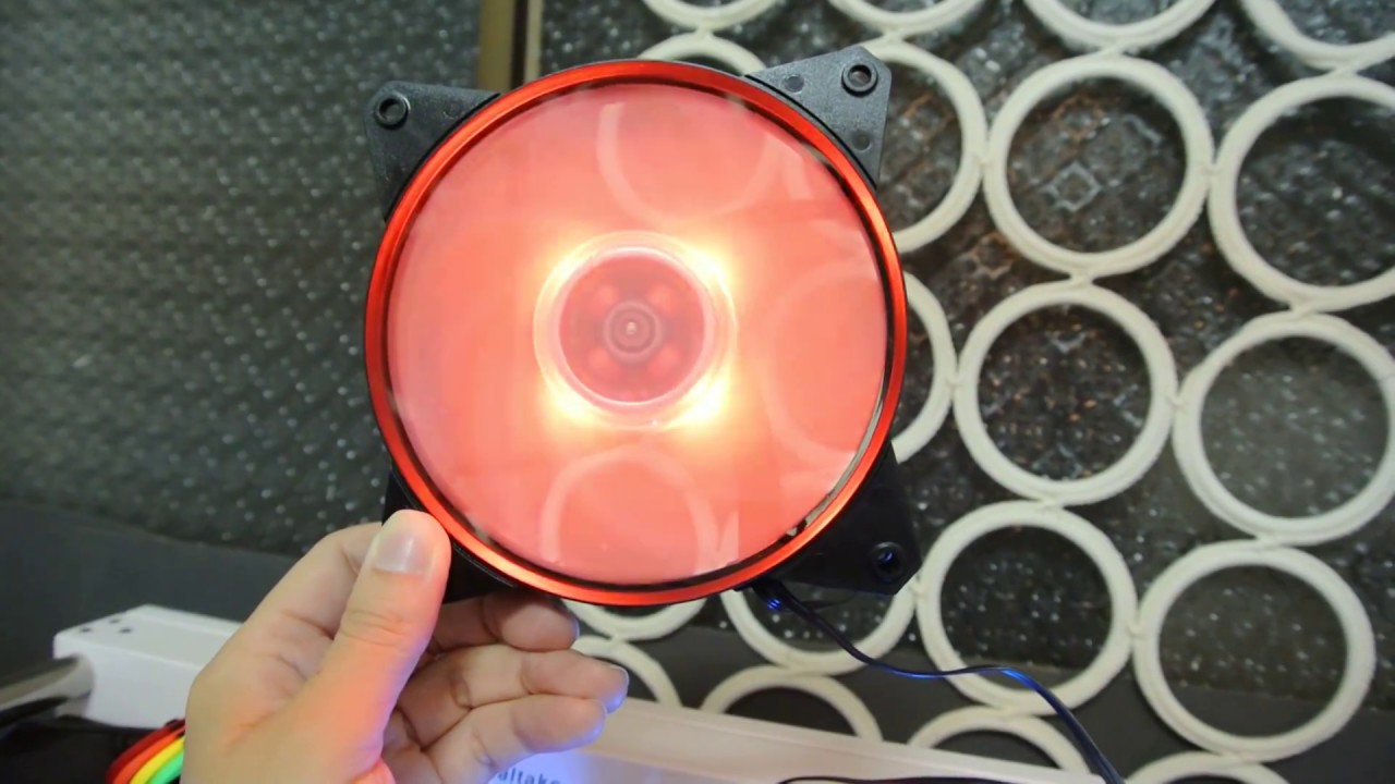 Coolermaster MASTERBOX LITE 5 RGB FAN DEMO