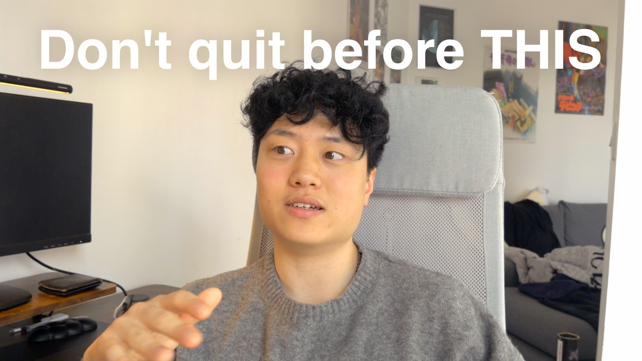 I ACTUALLY quit my job for 1 year. This is What happened