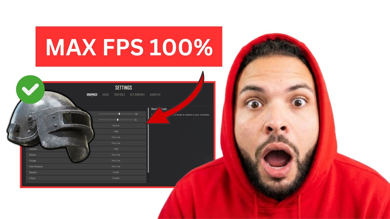 Best PUBG Steam Settings for MAX FPS & Better Visibility