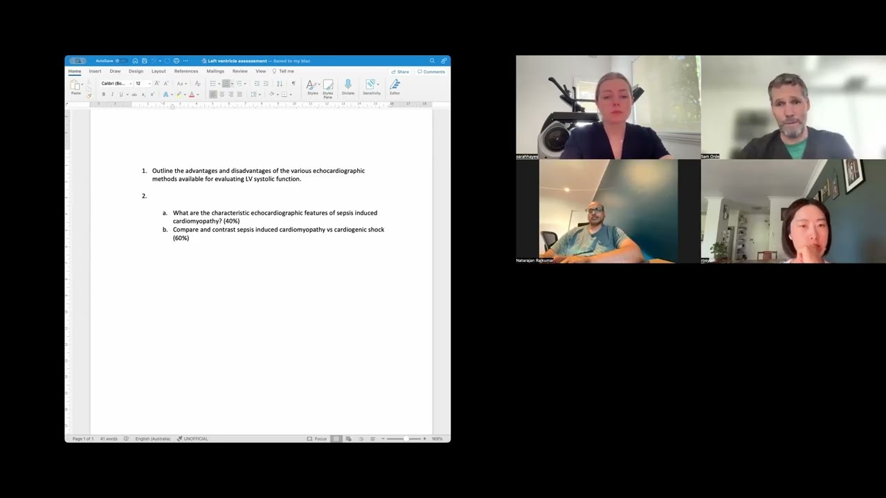 DDU exam prep 2026: LV assessment