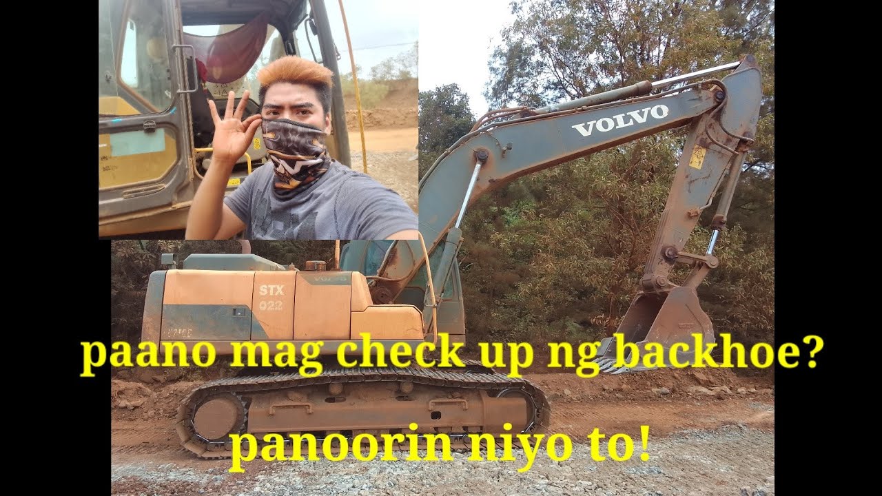 PAANO MAg CHECK UP nang BACKHOE?panoorin niyo to!