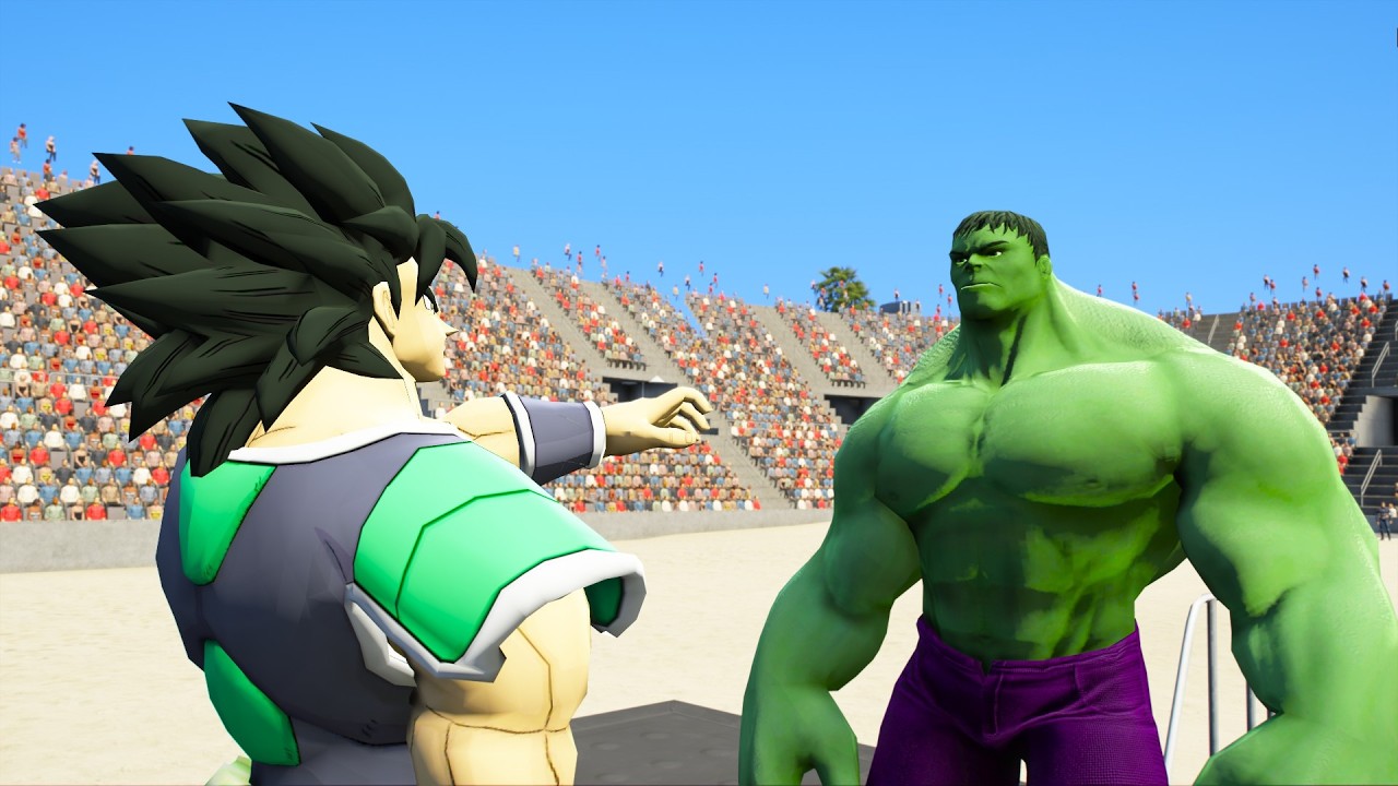 Hulk VS Broly - Slap Battle 🥶