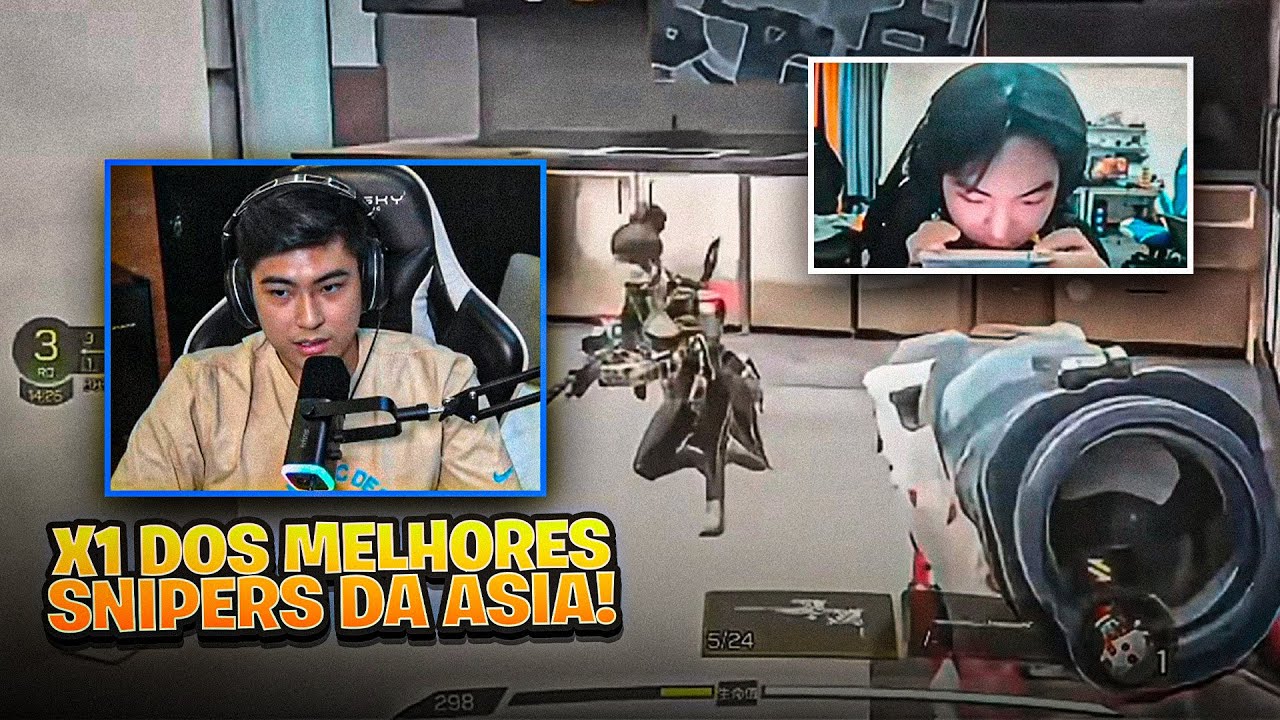 JAPA REAGINDO AO X1 DOS MELHORES SNIPERS DA ÁSIA!