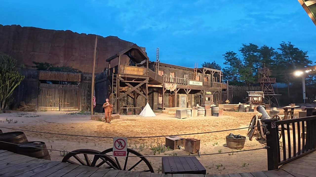 West Gold Frenzy Show, PortAventura 30th Anniversary. July 2025