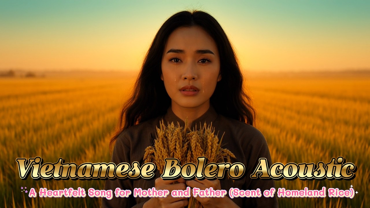 🎧 Vietnamese Bolero Acoustic | A Heartfelt Song for Mother and Father (Scent of Homeland Rice)