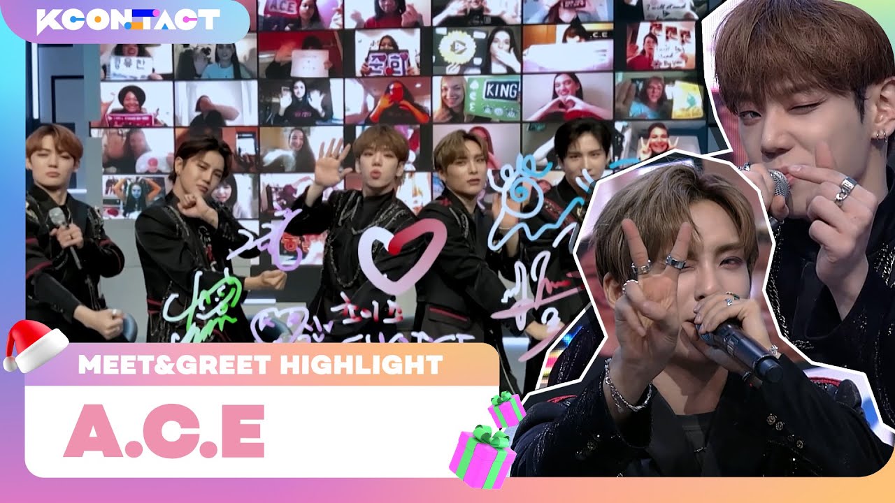 A.C.E (에이스) | MEET&GREET HIGHLIGHT | S1 | KCON:TACT SPECIAL WEEKS 🎅