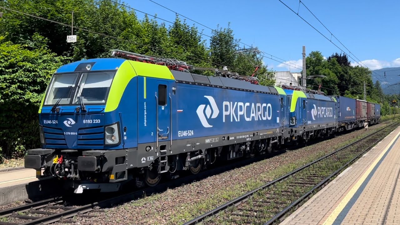 🇦🇹 Zugverkehr/Trains at Villach-Warmbad 29.06.23
