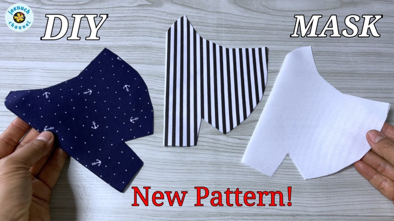 New Pattern🔥🔥Face Mask Sewing Tutorial | DIY Breathable Face Mask | M&aacute;scara 3D