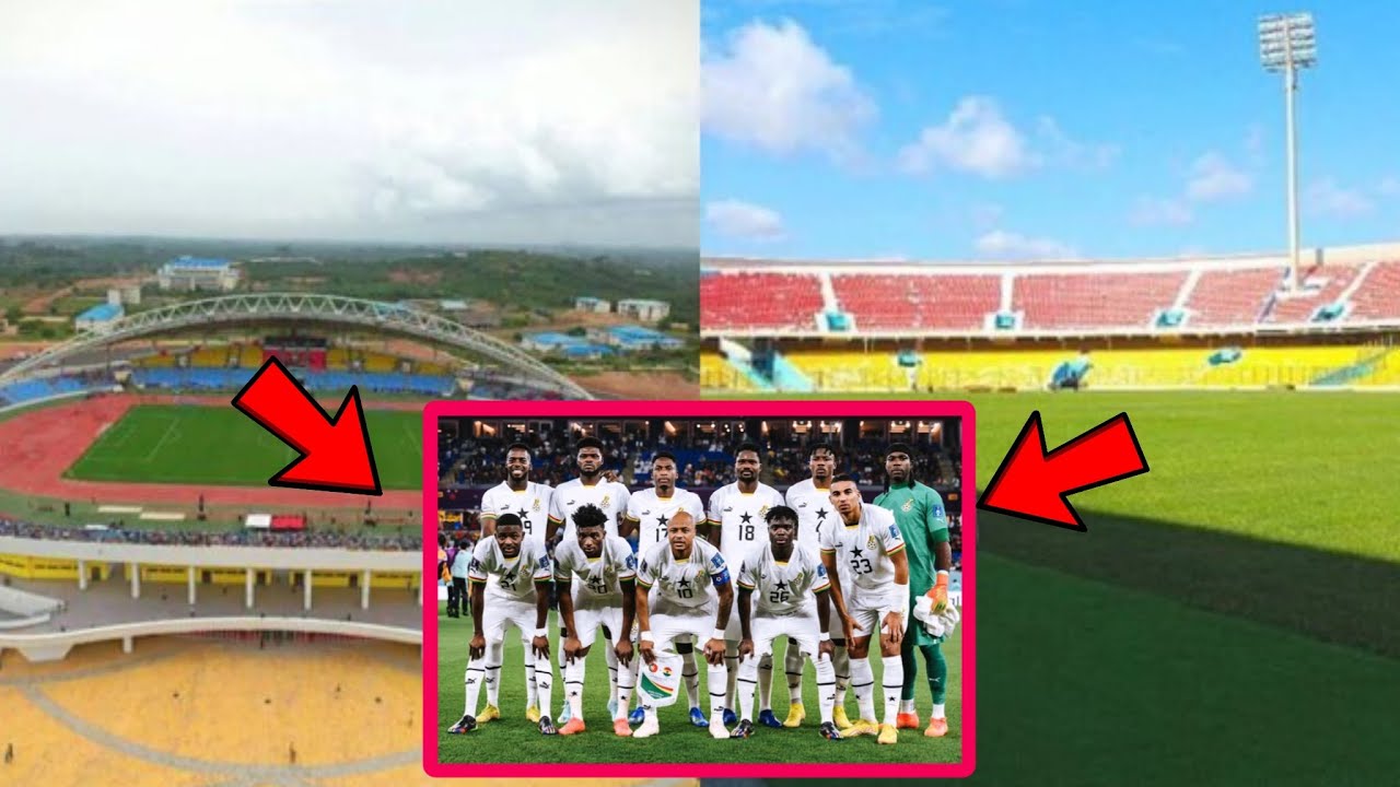 CAF Finally Inspects Accra & Cape Coast Sports Stadium For Black Stars vs Sudan Game, Taylor Fires