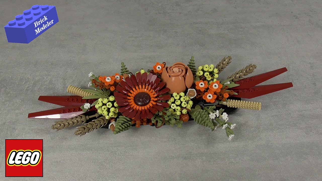 Lego Icons 10314 - Dried Flower Centerpiece - Speedbuild