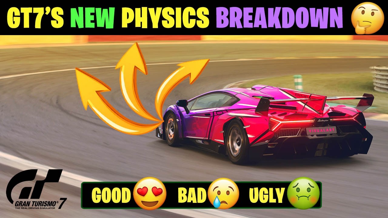 Почему ВСЕ НЕПРАВЫ насчет новой физики в GT7.....