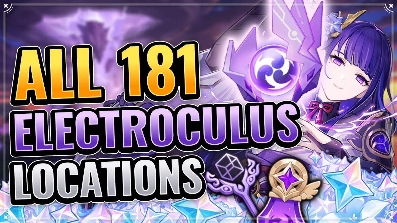 ALL 181 Electroculus Locations Part 2 (TIMESTAMPS + DETAILED GUIDE) Genshin Impact Watatsumi Seirai