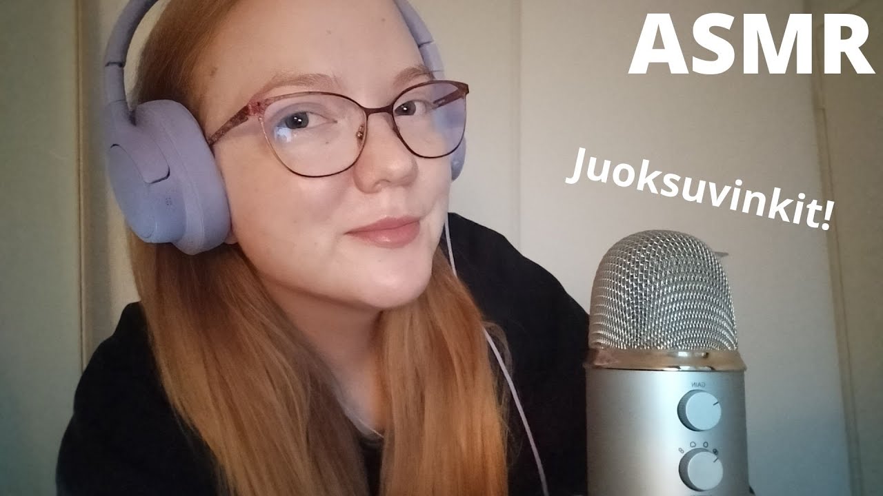 ASMR SUOMI Juoksuvinkit & erilaisia triggereitä 🏃‍♀️