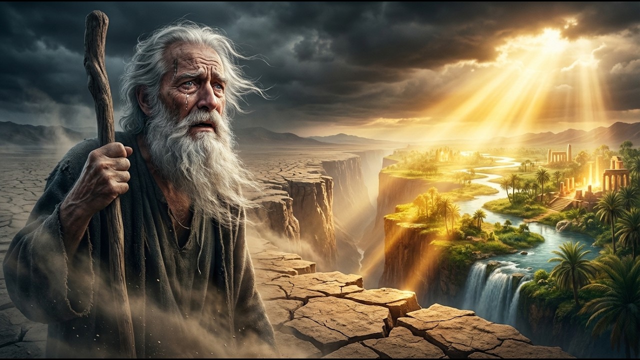 O momento em que Moisés desobedeceu a Deus — e perdeu a Terra Prometida