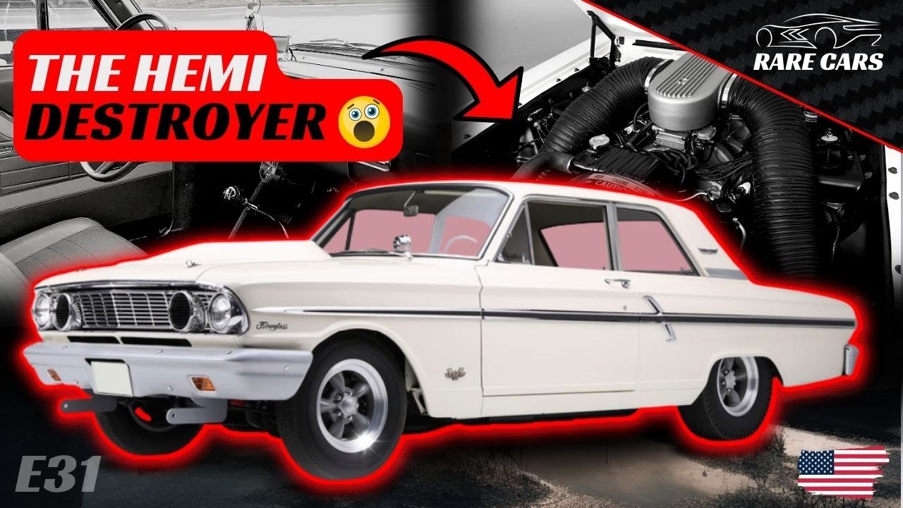 Редкий Ford 427 MONSTER, на котором Dodge боялся участвовать в гонках — Ford Fairlane Thunderbolt...