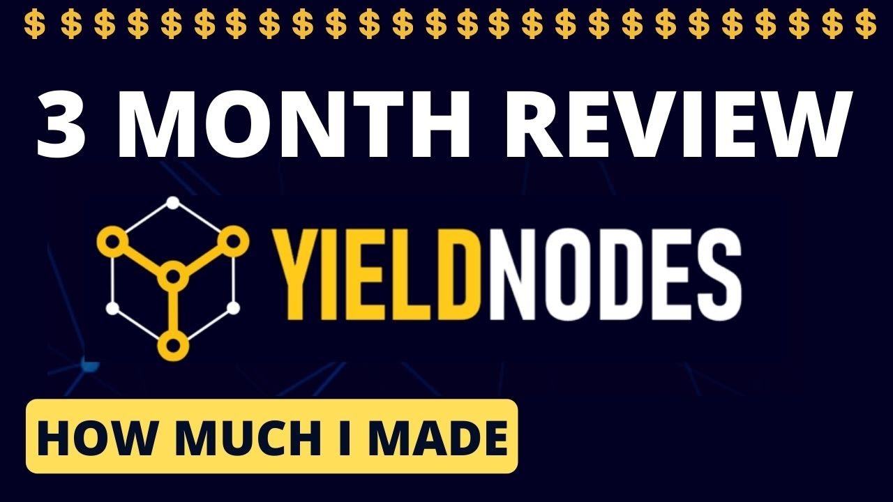 Yield Nodes After 3 Months - How Much Profit Did I Make?