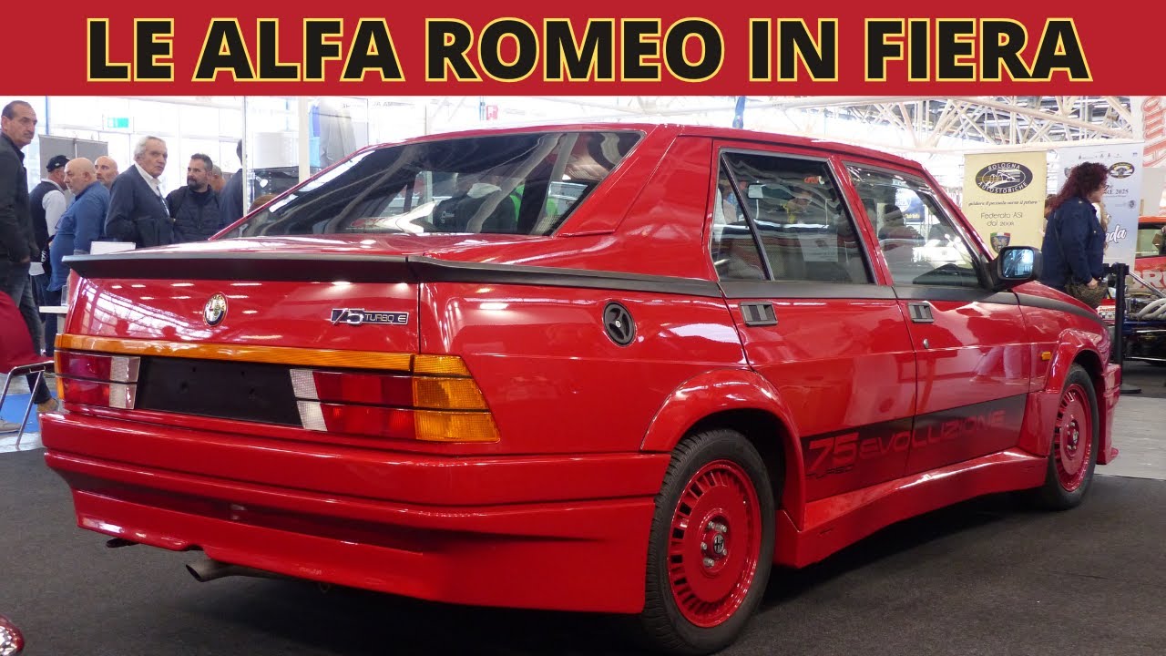 Tutte le Alfa Romeo in fiera ad Auto e Moto d'epoca 2025