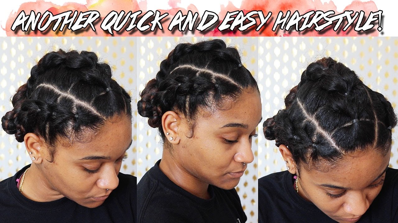 Easy Summer Hairstyle | Natural Hair